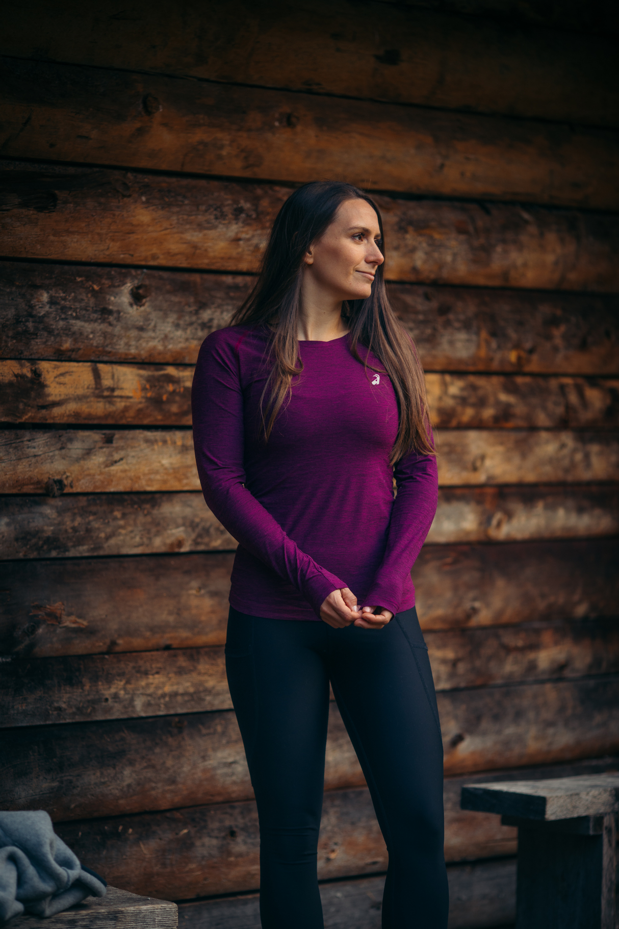 Maglia Summit a maniche lunghe Wild Berry
