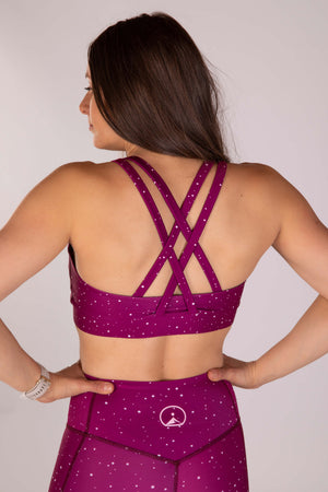 Wildflower Strappy Sports Bra