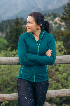 Pro Full-Zip Hoody AP1 Emerald Lake