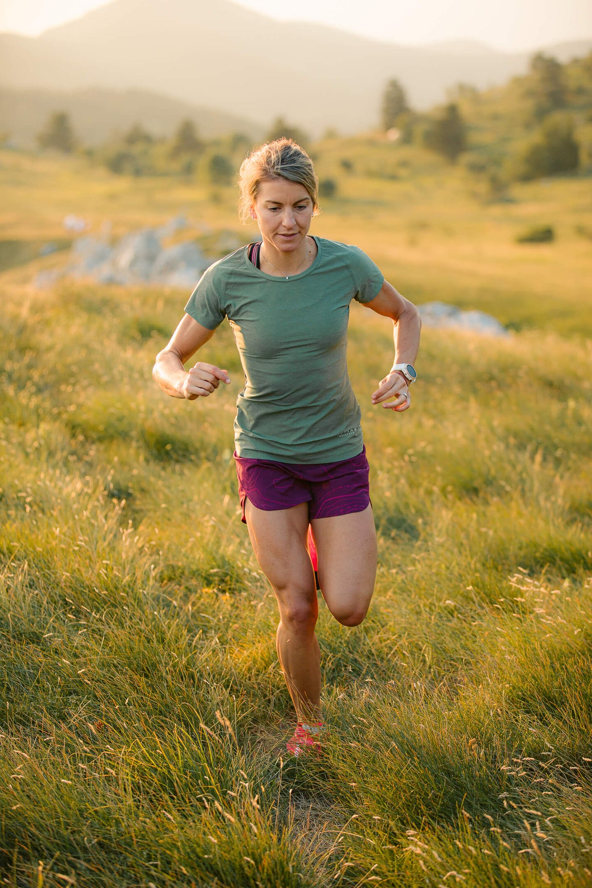 Breeze Shorts Purple Horizon