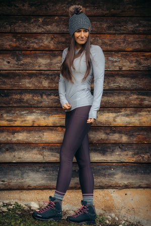 Summit Langarmshirt Storm Grey