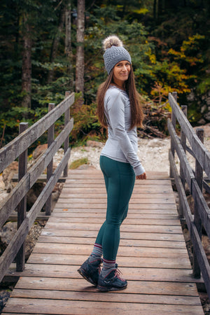 Quick-drying technical long sleeve t-shirt for women outdoor sports