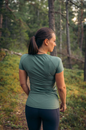 Summit majica s kratkimi rokavi Fern Green