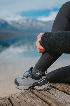 Seceda Light Merino Mid Crew Socks Lavender