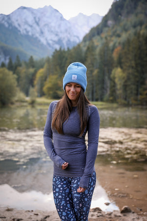 Summit Long Sleeve Tee Steel Grey