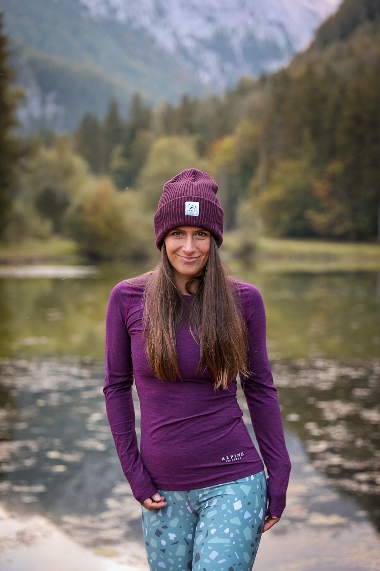Maglia Summit a maniche lunghe Wild Berry