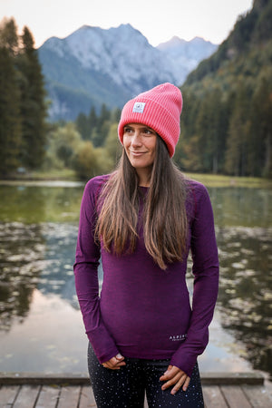 Maglia Summit a maniche lunghe Wild Berry