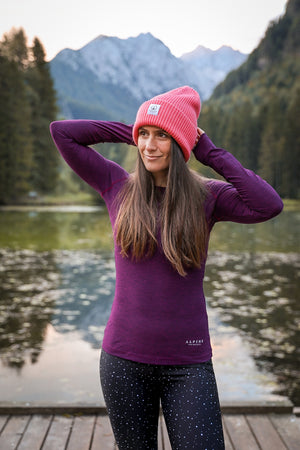 Maglia Summit a maniche lunghe Wild Berry