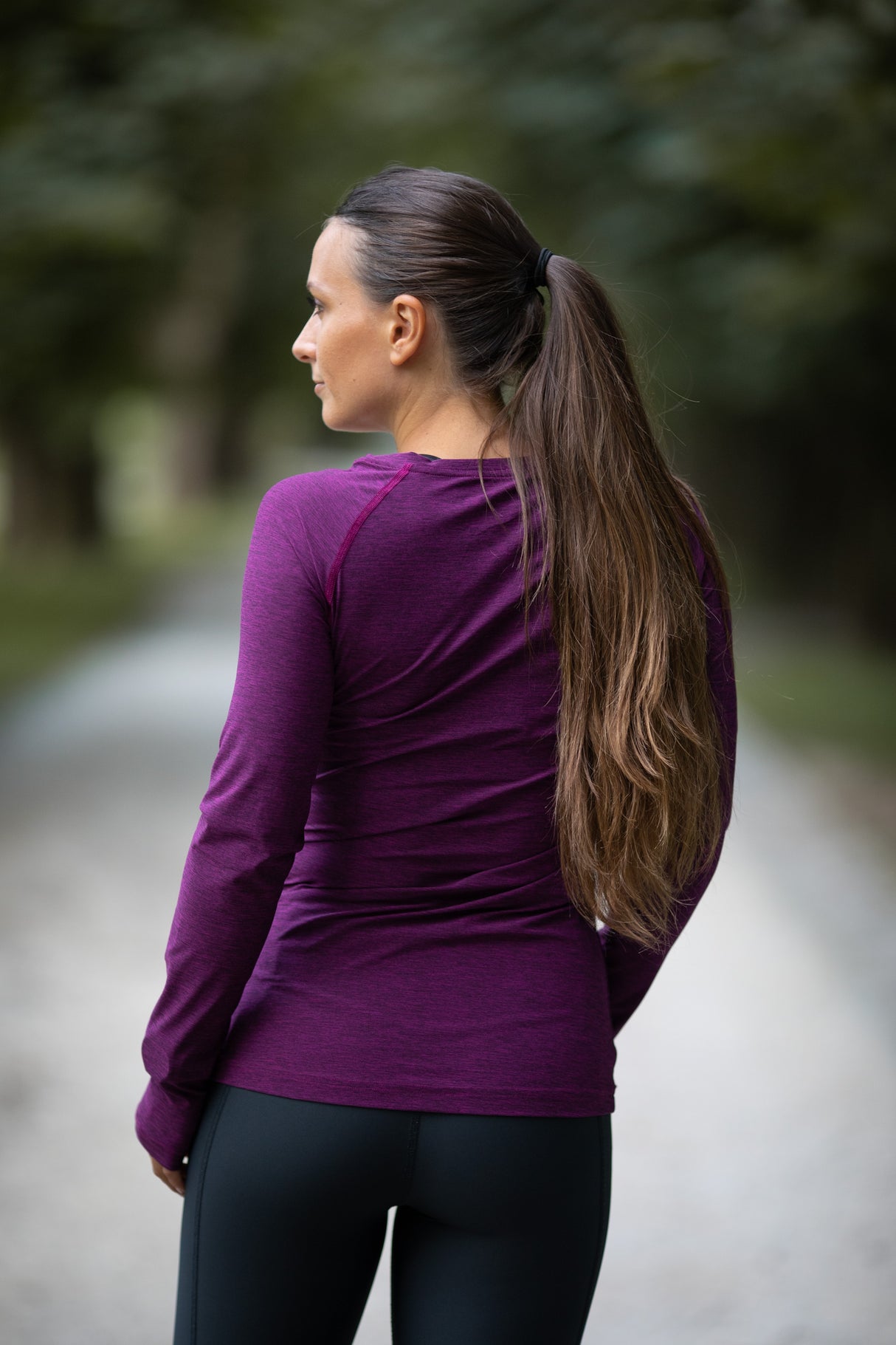 Maglia Summit a maniche lunghe Wild Berry