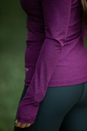 Maglia Summit a maniche lunghe Wild Berry