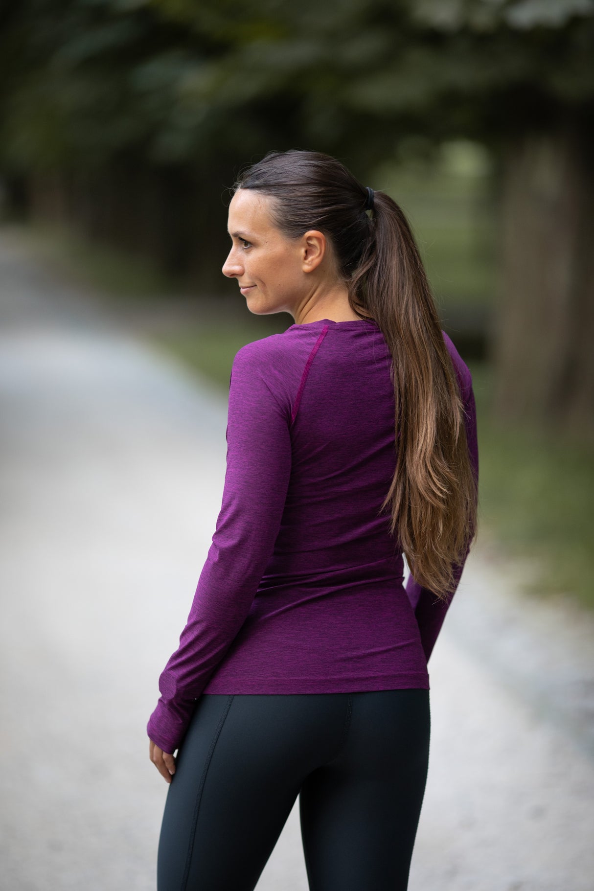 Maglia Summit a maniche lunghe Wild Berry