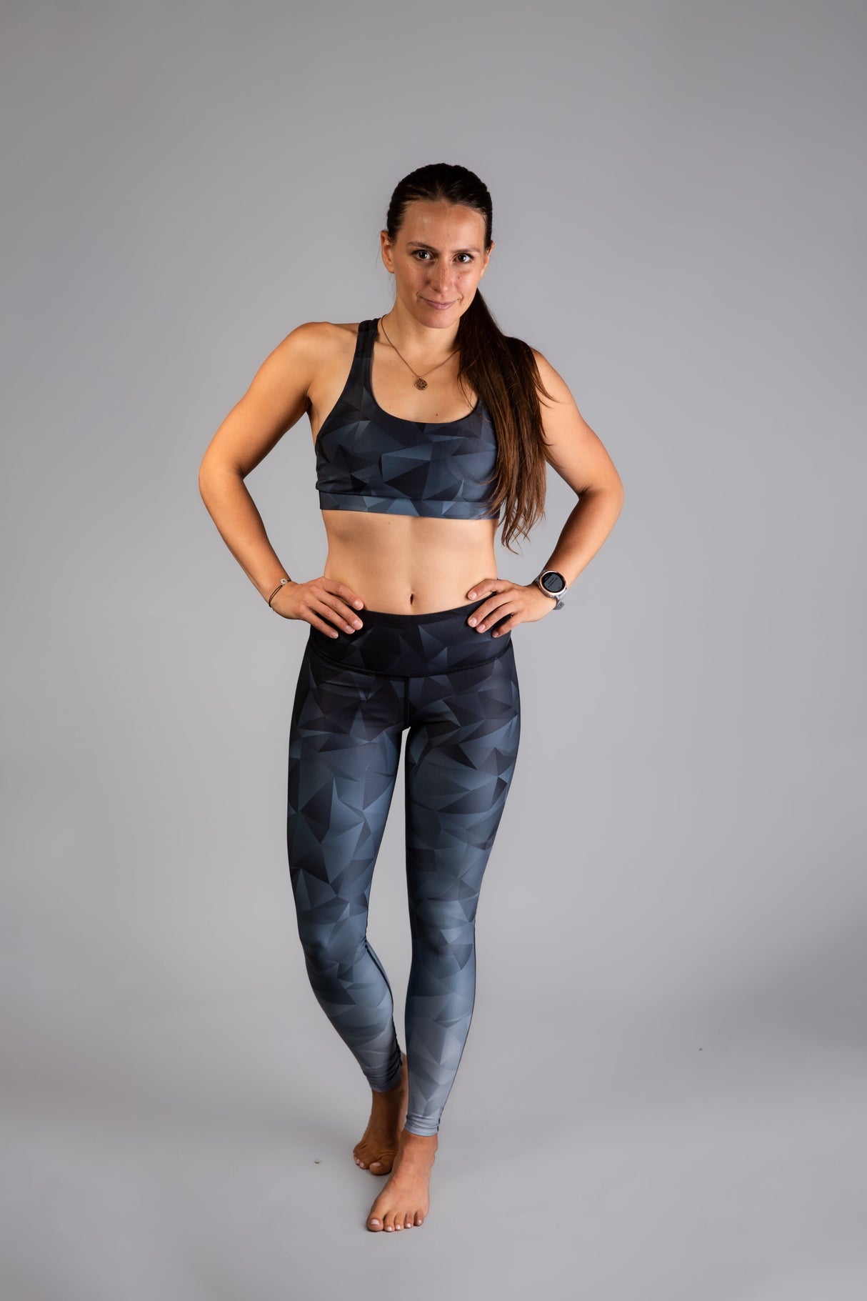 Granite Strappy Sports Bra