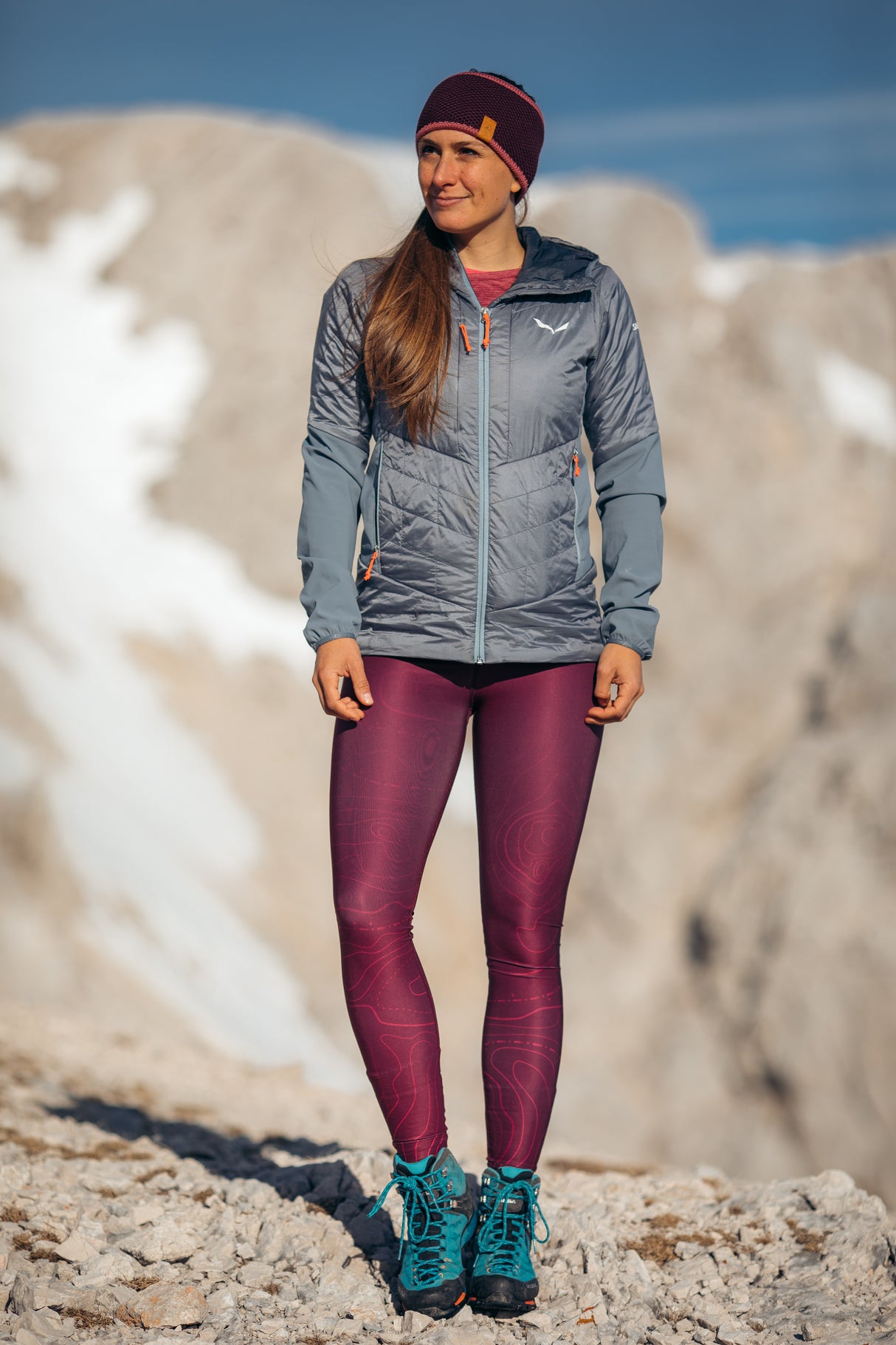 Pro Winter Leggings Purple Horizon