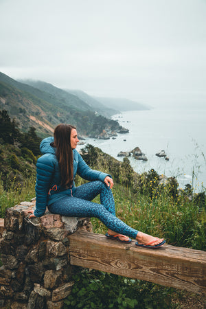 Hiker Leggings Blue Skies